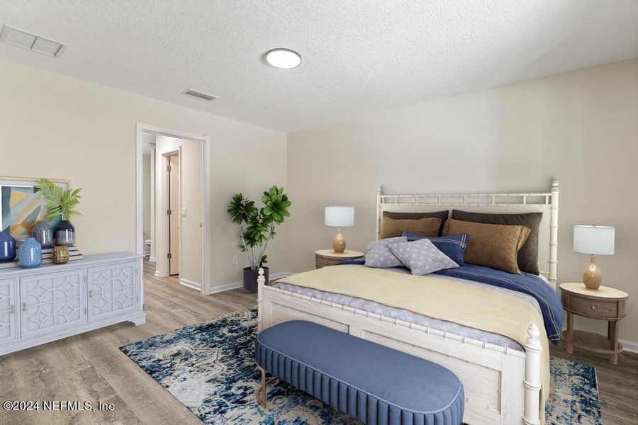 Furnished interior view inside a new home in , Satsuma (Image 9).