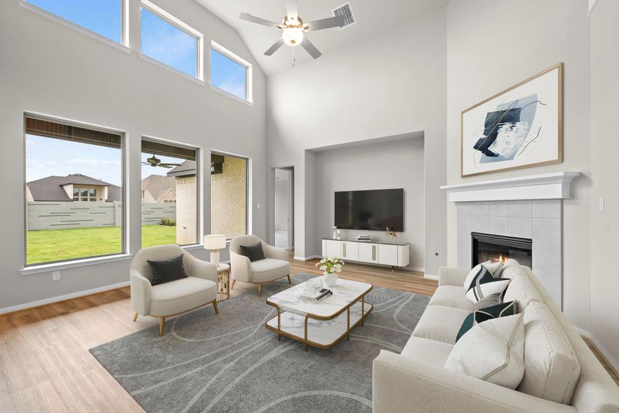 Furnished interior view inside a new home in Jubilee, Hockley (Image 14).