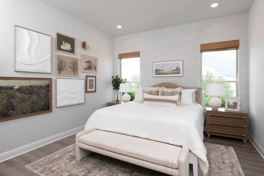 The Henley III Model Primary Bedroom The Henley III Model Primary Bedroom