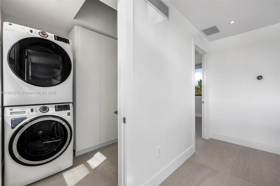 Upstairs Laundry with Sink