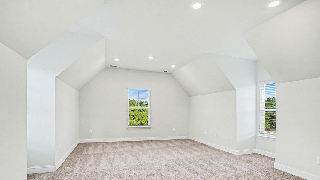 Representative unfurnished interior of a home built from the Alder by D.R. Horton in Auberon Woods, Conway (Image 8).
