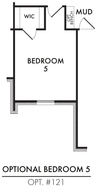 Bedroom 5 (eliminates Game Room)