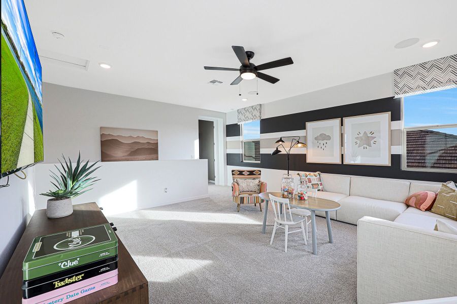 Representative furnished interior of a home built from the Sienna by Mattamy Homes in Empire Pointe, Queen Creek (Image 29).