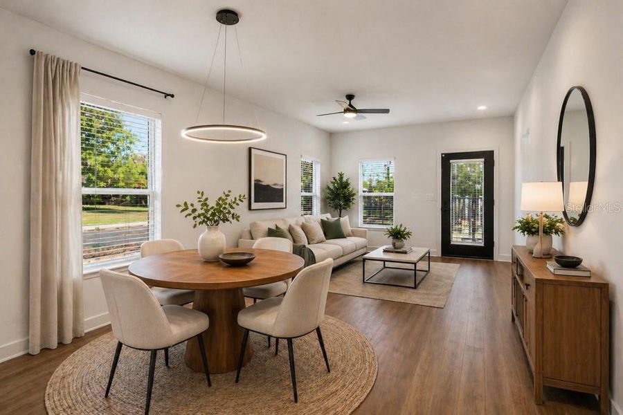 Furnished interior view inside a new home in , Plant City (Image 4).