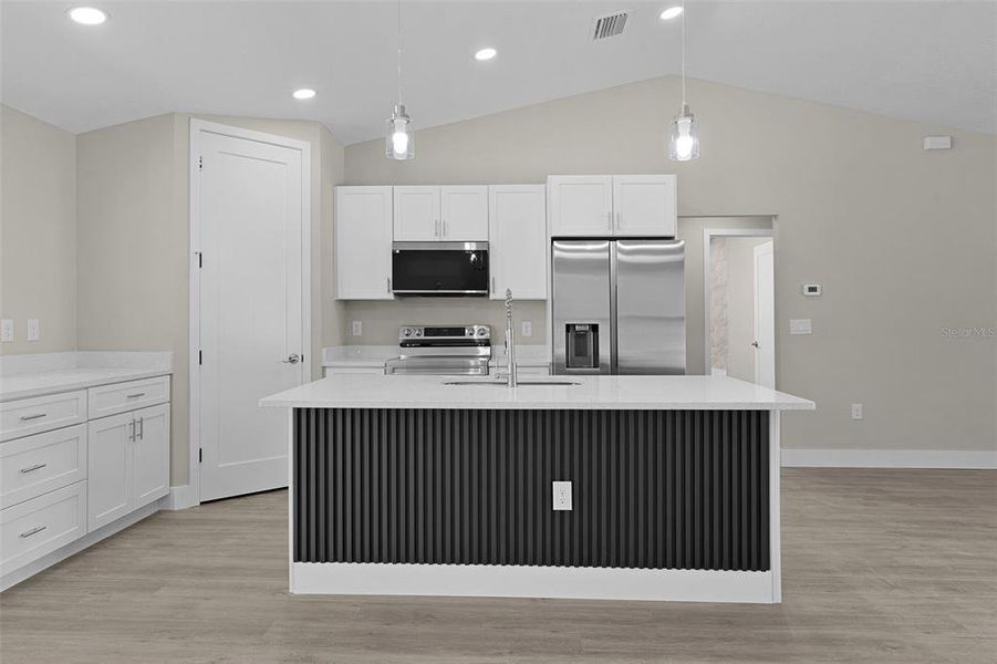 Furnished interior view inside a new home in , Ocklawaha (Image 7).