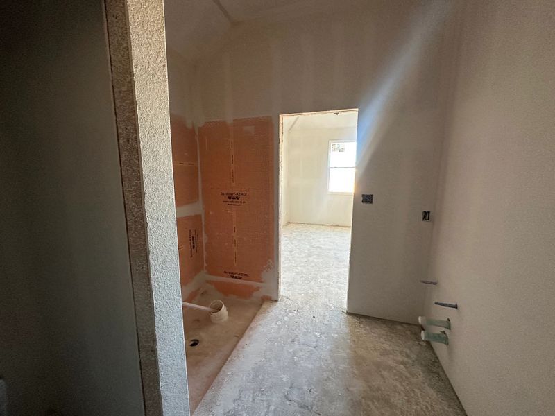 In-progress construction of a new home in La Cima, San Marcos, TX (Image 12).