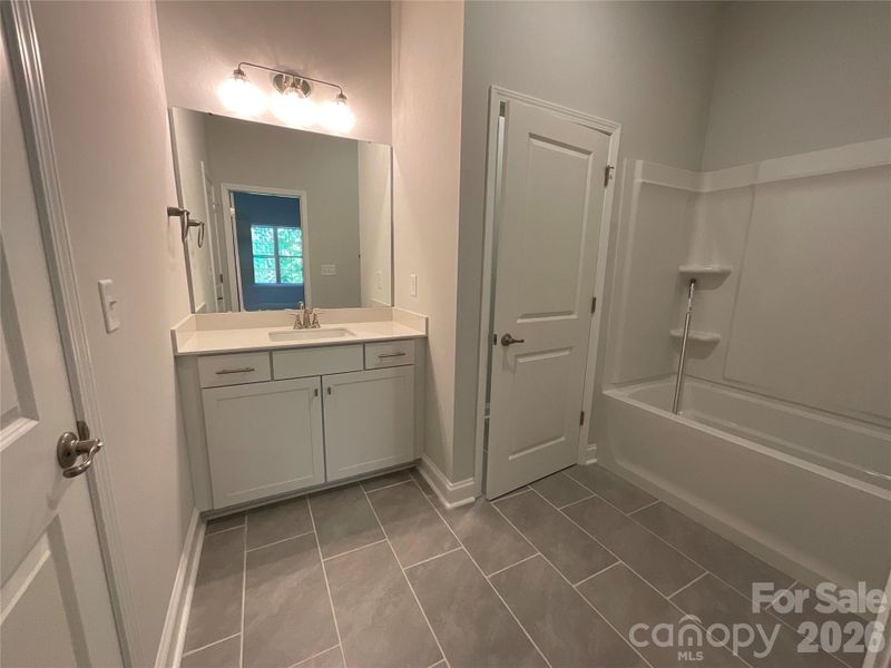 Full bathroom in basement Full bathroom in basement