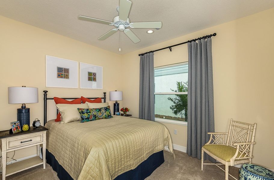 Representative furnished interior of a home built from the Applause by Neal Communities in Verandah, Fort Myers (Image 18).