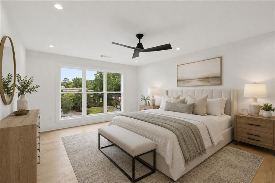 Furnished interior view inside a new home in , Smyrna (Image 31). Furnished interior view inside a new home in , Smyrna (Image 31).