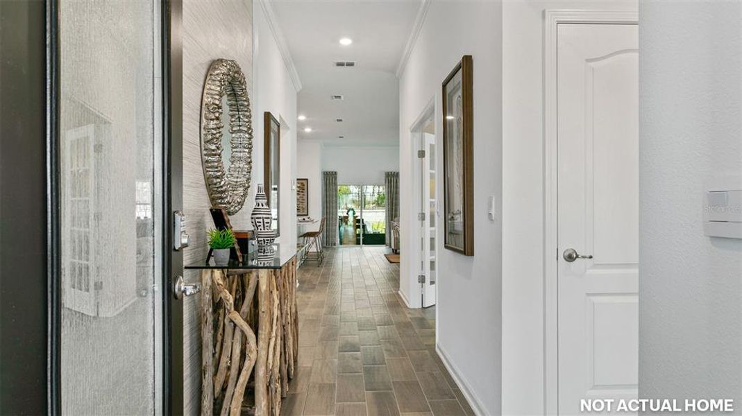 Furnished interior view inside a new home in Sawmill Branch, Palm Coast (Image 13).