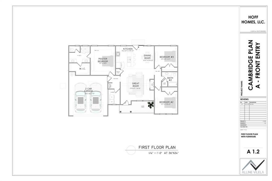 2D floor plan layout of this home in , Gainesville, GA (Image 4).