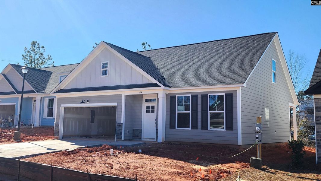 In-progress construction of a new home in Bickley Station, Irmo, SC (Image 23).