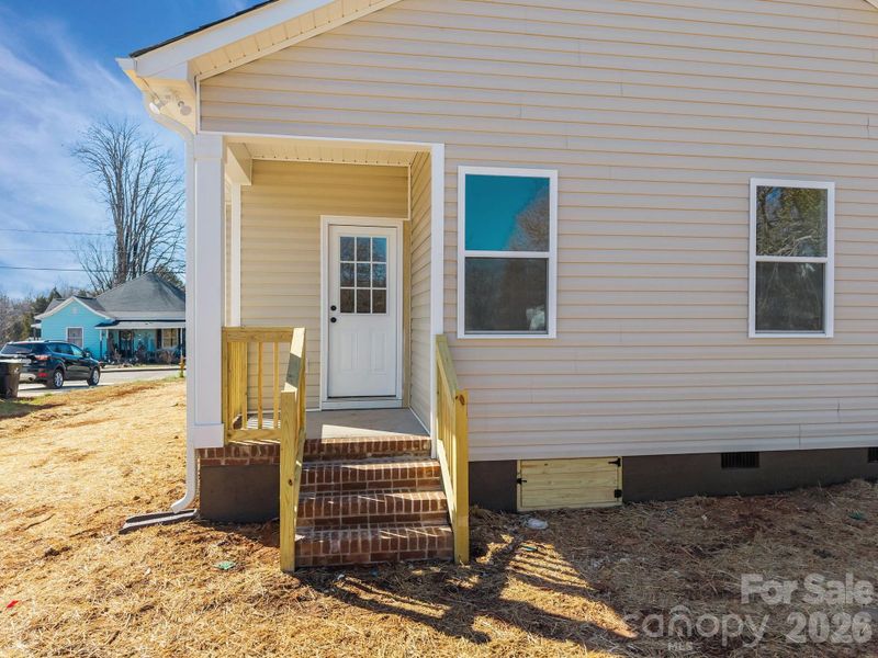 Exterior details and patio area of a home in , Salisbury (Image 21). Exterior details and patio area of a home in , Salisbury (Image 21).