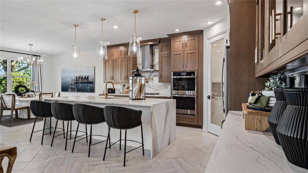 Furnished interior view inside a new home in Cresswind at Lake Harris, Tavares (Image 9).