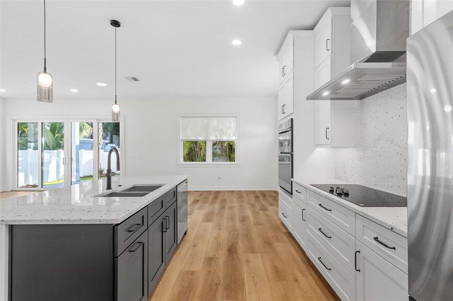 Furnished interior view inside a new home in , St. Petersburg (Image 8).