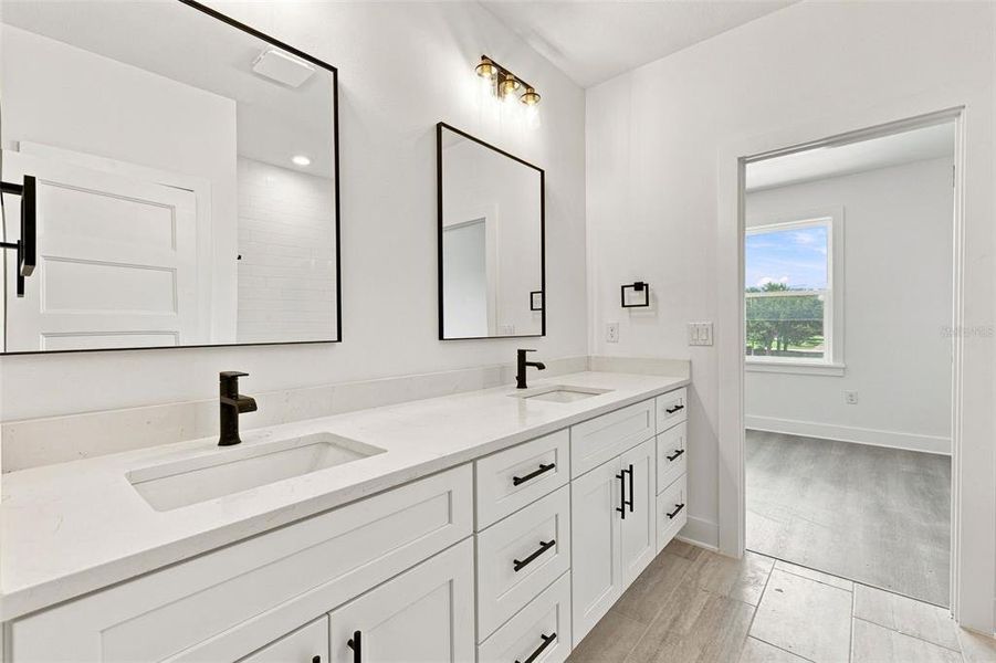 Furnished interior view inside a new home in , Tampa (Image 11).