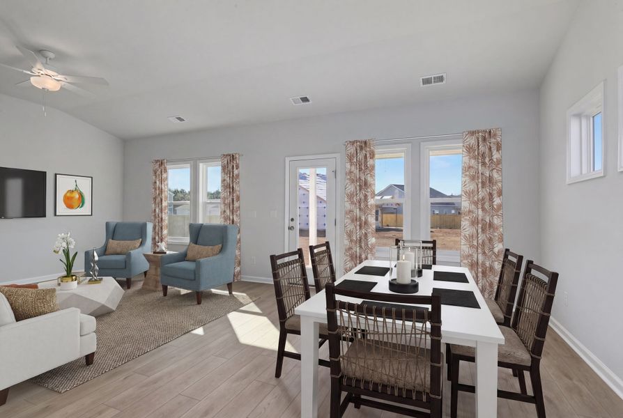 Representative furnished interior of a home built from the Bleckley - Genesis Value Collection by Mungo Homes in Garden Grove, Conway (Image 6).