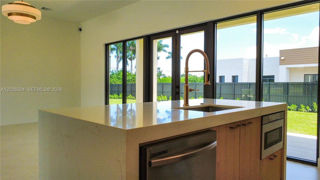 Close-up of interior finishes inside a home in , Homestead (Image 9).