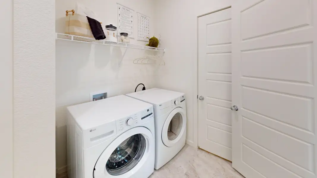 Representative furnished interior of a home built from the Somerset by Baessler Homes in Union Colony West, Evans (Image 15).