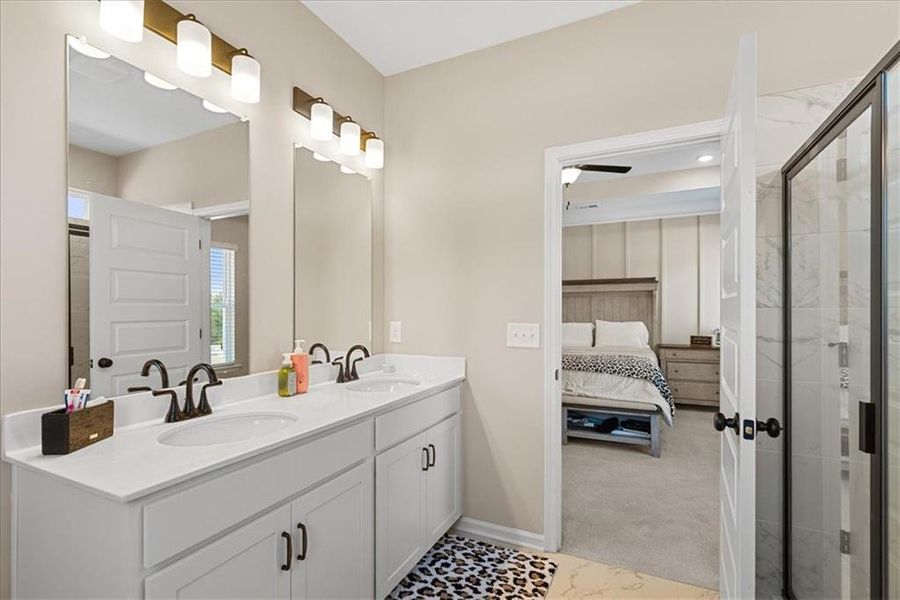 Furnished interior view inside a new home in , Calhoun (Image 13).