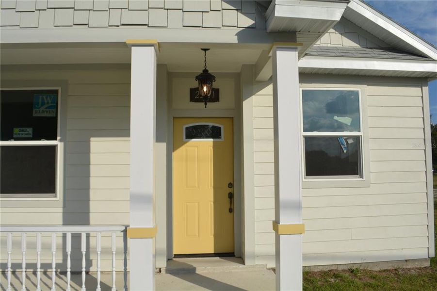 Exterior details and patio area of a home in , Sanford (Image 20).