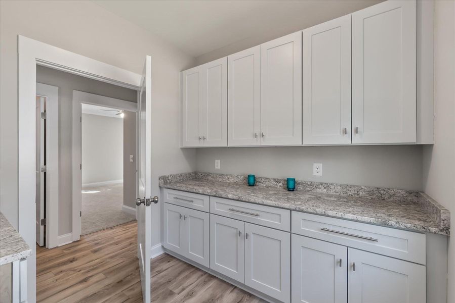Furnished interior view inside a new home in , North Charleston (Image 14).