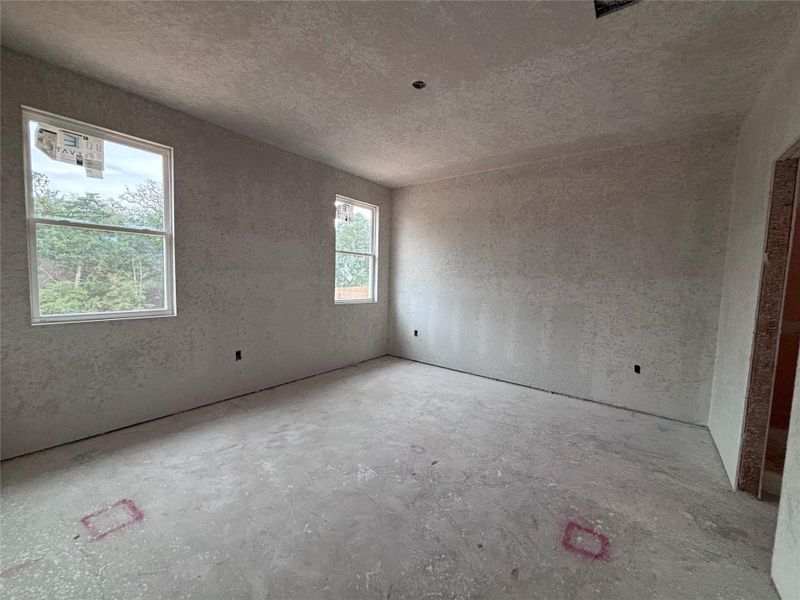 In-progress construction of a new home in The Colony 45s, Bastrop, TX (Image 6).