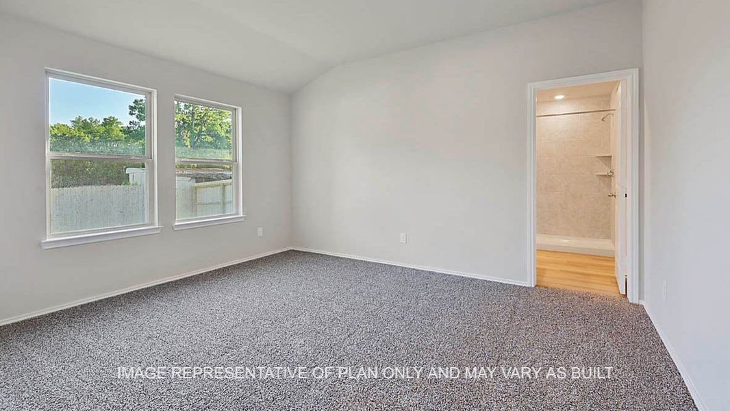 Spacious, unfurnished interior of a new home in Liberty Village, Brenham (Image 10).