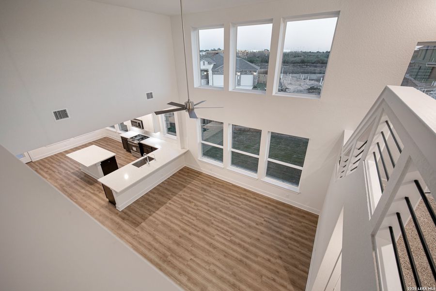 Furnished interior view inside a new home in Stillwater Ranch, San Antonio (Image 14).