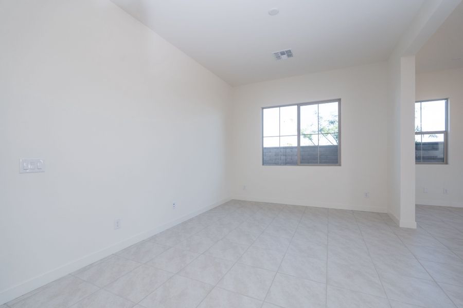 Spacious, unfurnished interior of a new home in Waterston Central, Gilbert (Image 15). Spacious, unfurnished interior of a new home in Waterston Central, Gilbert (Image 15).