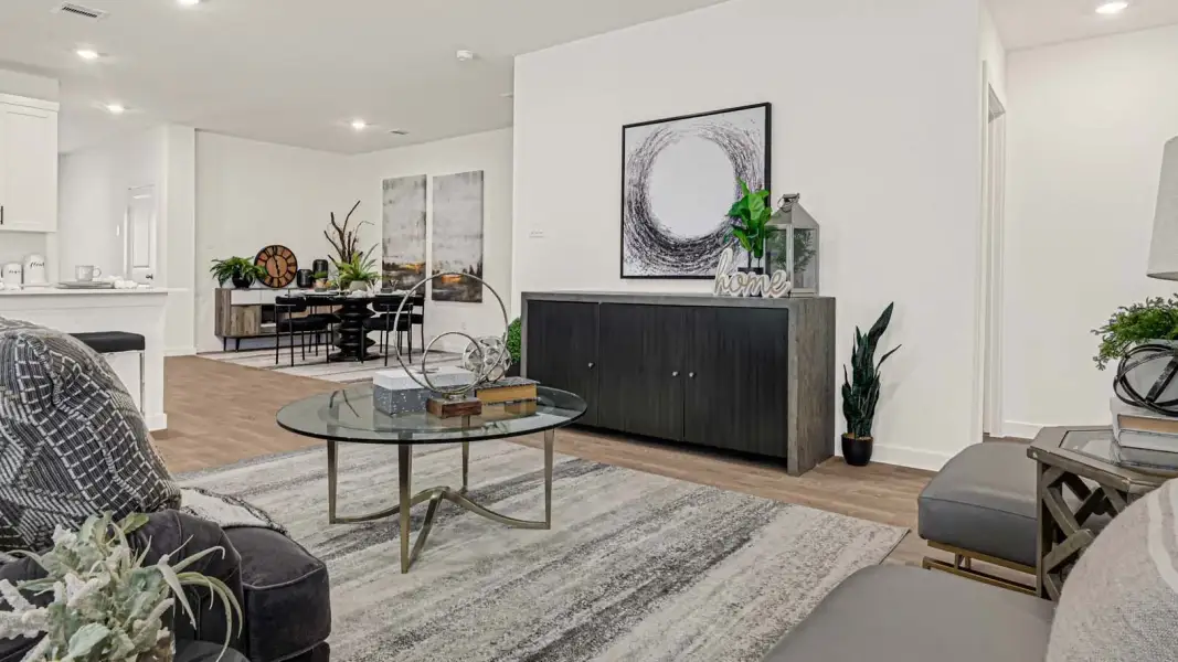 Furnished interior view inside a new home in Holly Ridge, Rosenberg (Image 15).