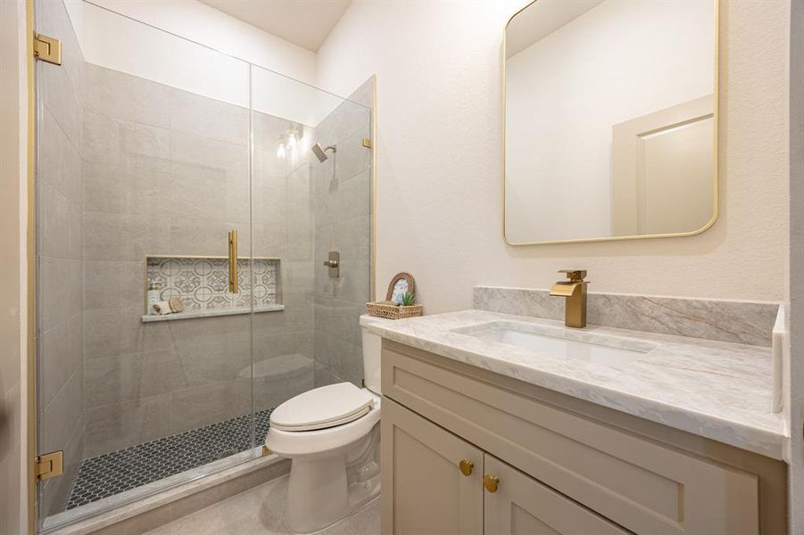 Furnished interior view inside a new home in , Fort Worth (Image 14). Furnished interior view inside a new home in , Fort Worth (Image 14).