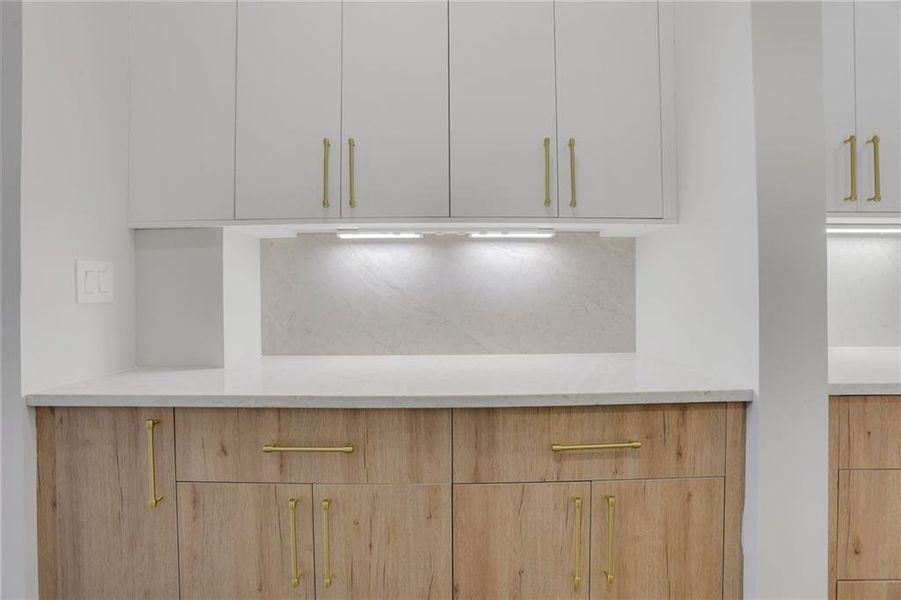 Close-up of interior finishes inside a home in , Milton (Image 22).