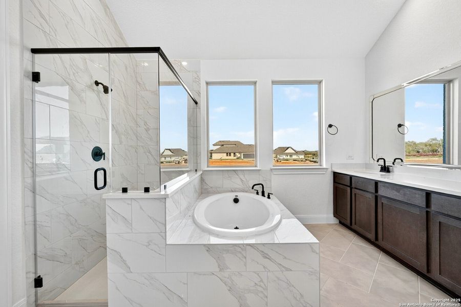 Furnished interior view inside a new home in Preserve at Annabelle Ranch, San Antonio (Image 9). Furnished interior view inside a new home in Preserve at Annabelle Ranch, San Antonio (Image 9).