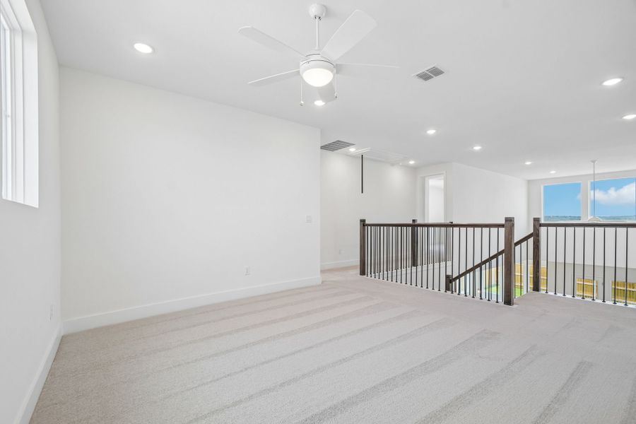 Spacious, unfurnished interior of a new home in Freedom at Anthem, Kyle (Image 23).