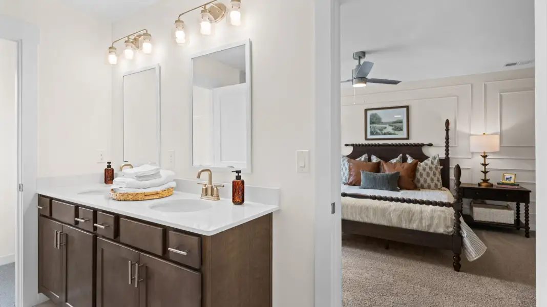 Furnished interior view inside a new home in Hawks Landing, Apison (Image 27).