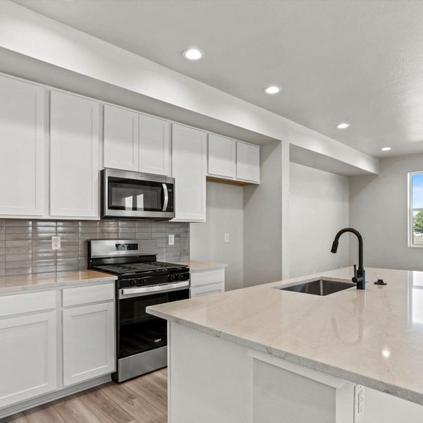 Furnished interior view inside a new home in Arras Park, Thornton (Image 5).
