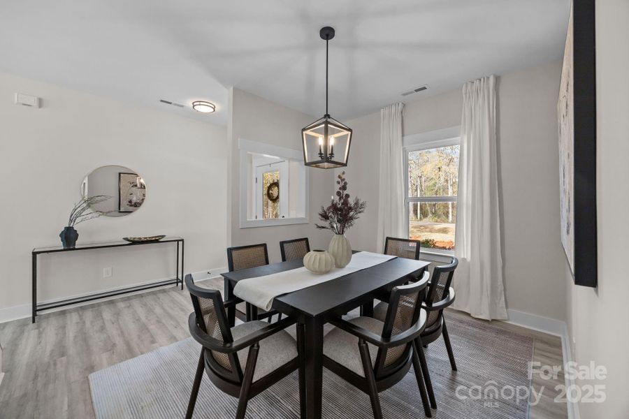 Furnished interior view inside a new home in , Gastonia (Image 13).