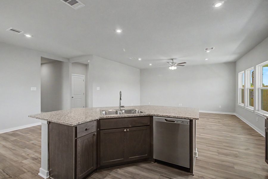 Furnished interior view inside a new home in Pleasant Hill, Bryan (Image 5).