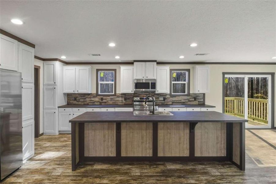 Furnished interior view inside a new home in , Eatonton (Image 6).