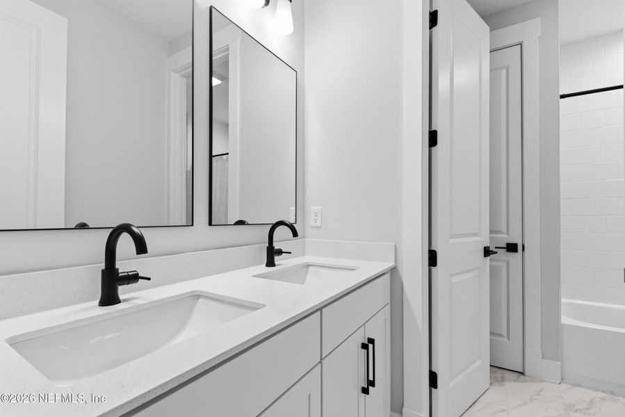 Furnished interior view inside a new home in , Ponte Vedra (Image 13).