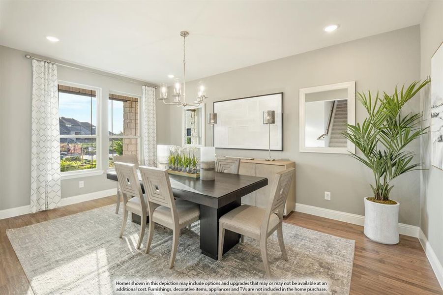 Furnished interior view inside a new home in Mosaic, Celina (Image 4). Furnished interior view inside a new home in Mosaic, Celina (Image 4).