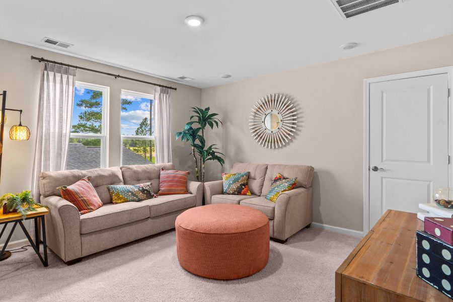 Representative furnished interior of a home built from the The Cherry Grove by Chesapeake Homes in The Willows, Loris (Image 35).
