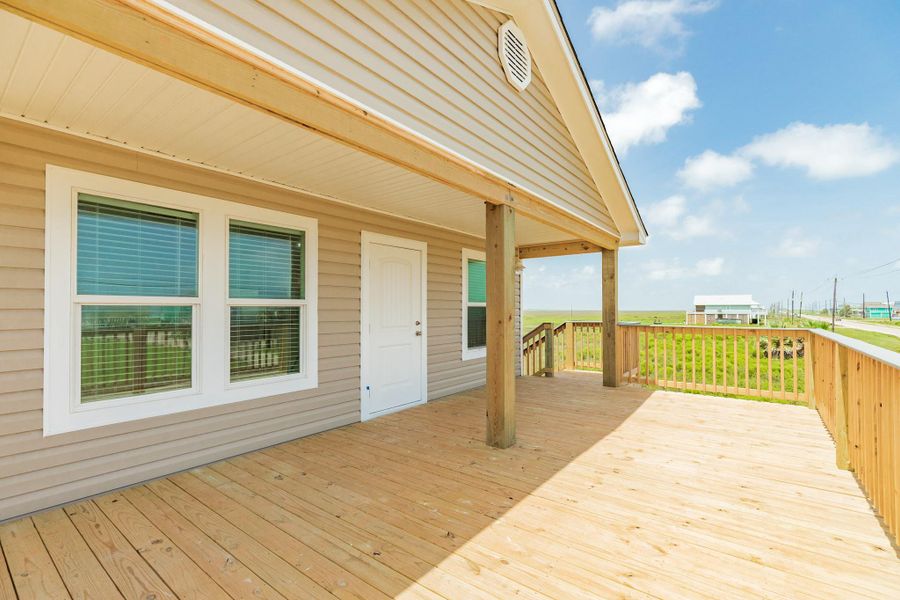 Exterior details and patio area of a home in , Surfside Beach (Image 17). Exterior details and patio area of a home in , Surfside Beach (Image 17).