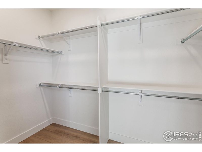 EXAMPLE PHOTO: MASTER BEDOROM WALK IN CLOSET EXAMPLE PHOTO: MASTER BEDOROM WALK IN CLOSET