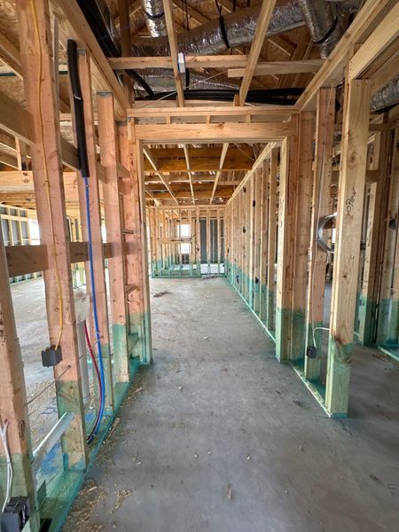 In-progress construction of a new home in Cedar Ridge Estates, Anna, TX (Image 4).