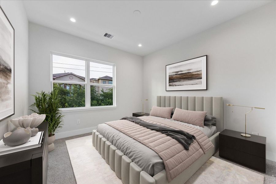 Furnished interior view inside a new home in , Houston (Image 6). Furnished interior view inside a new home in , Houston (Image 6).
