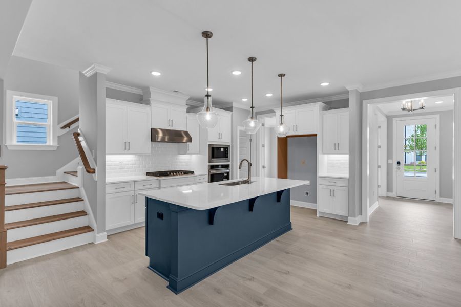 Representative furnished interior of a home built from the The Wisteria by RobuckHomes in East & Mason, Wilmington (Image 64).
