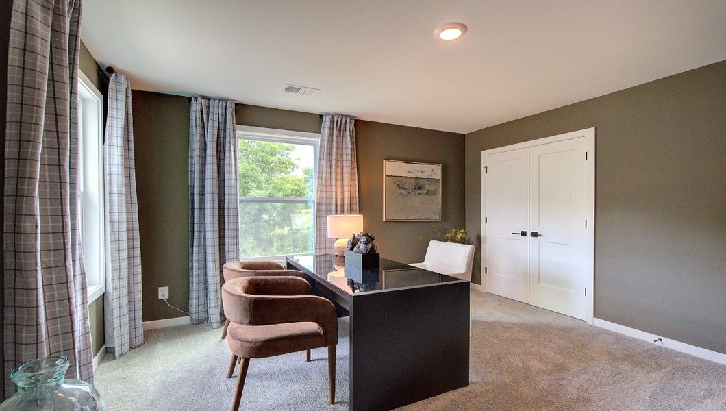 Furnished interior view inside a new home in Pleasant Grove, Weaverville (Image 26).