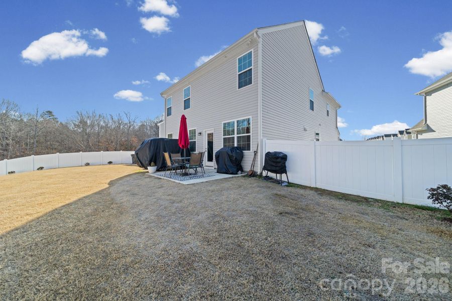 Exterior details and patio area of a home in , Lancaster (Image 26).